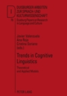 Image for Trends in Cognitive Linguistics : Theoretical and Applied Models