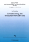 Image for Europaeisierung Des Deutschen Umweltrechts