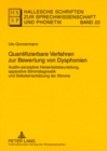 Image for Quantifizierbare Verfahren Zur Bewertung Von Dysphonien