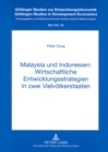 Image for Malaysia Und Indonesien: Wirtschaftliche Entwicklungsstrategien in Zwei Vielvoelkerstaaten