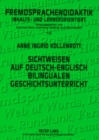Image for Sichtweisen Auf Deutsch-Englisch Bilingualen Geschichtsunterricht