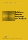 Image for Relations between Language and Memory