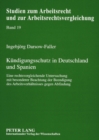 Image for Kuendigungsschutz in Deutschland Und Spanien