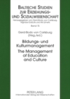 Image for Bildungs- und Kulturmanagement- The Management of Education and Culture
