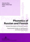 Image for Phonetics of Russian and Finnish