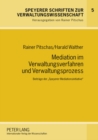 Image for Mediation Im Verwaltungsverfahren Und Verwaltungsprozess