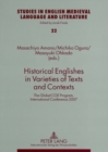 Image for Historical Englishes in Varieties of Texts and Contexts