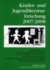 Image for Kinder- Und Jugendliteraturforschung 2007/2008