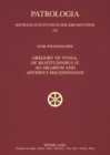 Image for Gregory of Nyssa, «De Beatitudinibus», «Ad Ablabium» and «Adversus Macedonianos»