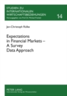 Image for Expectations in Financial Markets – A Survey Data Approach