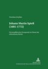 Image for Johann Martin Spieß (1691-1772)