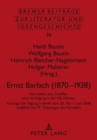 Image for Ernst Barlach (1870-1938) : Sein Leben, Sein Schaffen, Seine Verfolgung in Der Ns-Diktatur