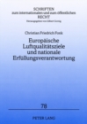 Image for Europaeische Luftqualitaetsziele Und Nationale Erfuellungsverantwortung