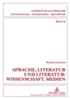 Image for Sprache, Literatur Und Literaturwissenschaft, Medien