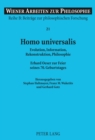 Image for Homo Universalis : Evolution, Information, Rekonstruktion, Philosophie- Erhard Oeser Zur Feier Seines 70. Geburtstages