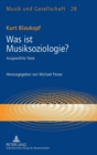 Image for Was ist Musiksoziologie?