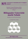 Image for Bilingualer Unterricht Macht Schule : Beitraege Aus Der Praxisforschung