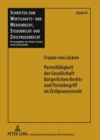 Image for Parteifaehigkeit Der Gesellschaft Buergerlichen Rechts Und Parteibegriff Im Zivilprozessrecht