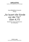 Image for So Lauert Die Suende VOR Der Tuer (Gen 4,17)