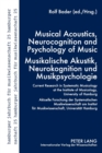 Image for Musical Acoustics, Neurocognition and Psychology of Music - Musikalische Akustik, Neurokognition und Musikpsychologie : Current Research in Systematic Musicology at the Institute of Musicology, Univer
