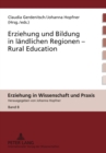 Image for Erziehung und Bildung in laendlichen Regionen- Rural Education