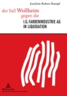 Image for Der Fall Wollheim Gegen Die I.G. Farbenindustrie AG in Liquidation
