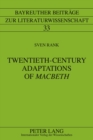 Image for Twentieth-Century Adaptations of &quot;Macbeth&quot;