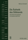 Image for Die Aesthetik Des Stillstands : Anti-Entwicklungstexte Im Literaturunterricht