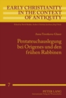 Image for Pentateuchauslegung Bei Origenes Und Den Fruehen Rabbinen
