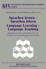 Image for Sprachen lernen – Sprachen lehren- Language Learning – Language Teaching