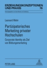 Image for Partizipatorisches Marketing Privater Hochschulen