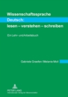 Image for Wissenschaftssprache Deutsch  : lesen - verstehen - schreiben