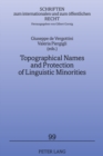 Image for Topographical Names and Protection of Linguistic Minorities