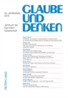 Image for Glaube und Denken : Jahrbuch der Karl-Heim-Gesellschaft- 23. Jahrgang 2010