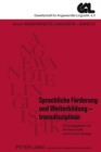 Image for Sprachliche Foerderung Und Weiterbildung - Transdisziplinaer
