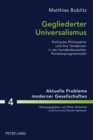 Image for Gegliederter Universalismus : Politische Philosophie Und Ihre Tendenzen in Der Bundesdeutschen Parteienprogrammatik