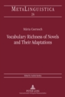 Image for Vocabulary Richness of Novels and Their Adaptations