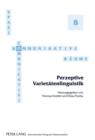Image for Perzeptive Varietaetenlinguistik