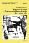 Image for Gli statuti di Banzi e Taranto nella «Magna Graecia» del I secolo a. C.