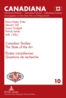 Image for Canadian Studies: The State of the Art- Etudes canadiennes : Questions de recherche