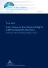 Image for Socio-Economic Constitutional Rights in Democratisation Processes