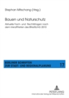 Image for Bauen Und Naturschutz : Aktuelle Fach- Und Rechtsfragen Nach Dem Inkrafttreten Des Bnatschg 2010