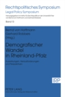 Image for Demografischer Wandel in Rheinland-Pfalz
