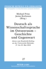 Image for Deutsch ALS Wissenschaftssprache Im Ostseeraum - Geschichte Und Gegenwart