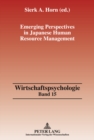 Image for Emerging Perspectives in Japanese Human Resource Management