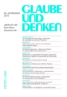 Image for Glaube Und Denken : Jahrbuch Der Karl-Heim-Gesellschaft- 25. Jahrgang 2012