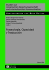 Image for Fraseologia, Opacidad Y Traduccion