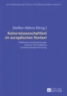 Image for Kulturwissenschaft(en) Im Europaeischen Kontext