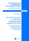 Image for Die «Best Execution» Im Deutschen Wertpapierhandel Gemaeß § 33a Wphg
