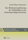 Image for Zur (Re)kontextualisierung des Afrikabildes in der deutschsprachigen Literatur